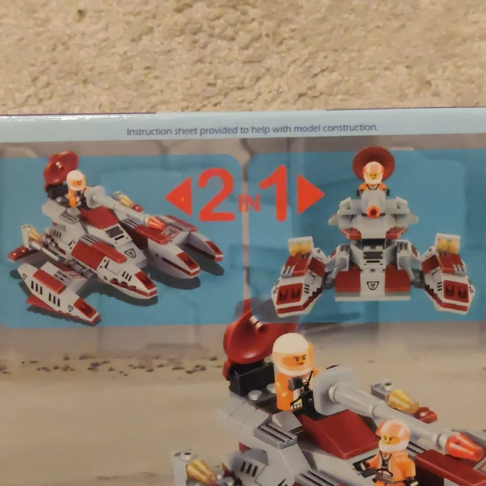 New!Star riders building bricks Kids create 2 in 1 155pcs Y2K Educational Develo